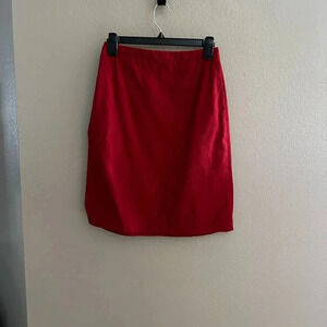 Eddie‎ Bauer Red Skirt  Size 4